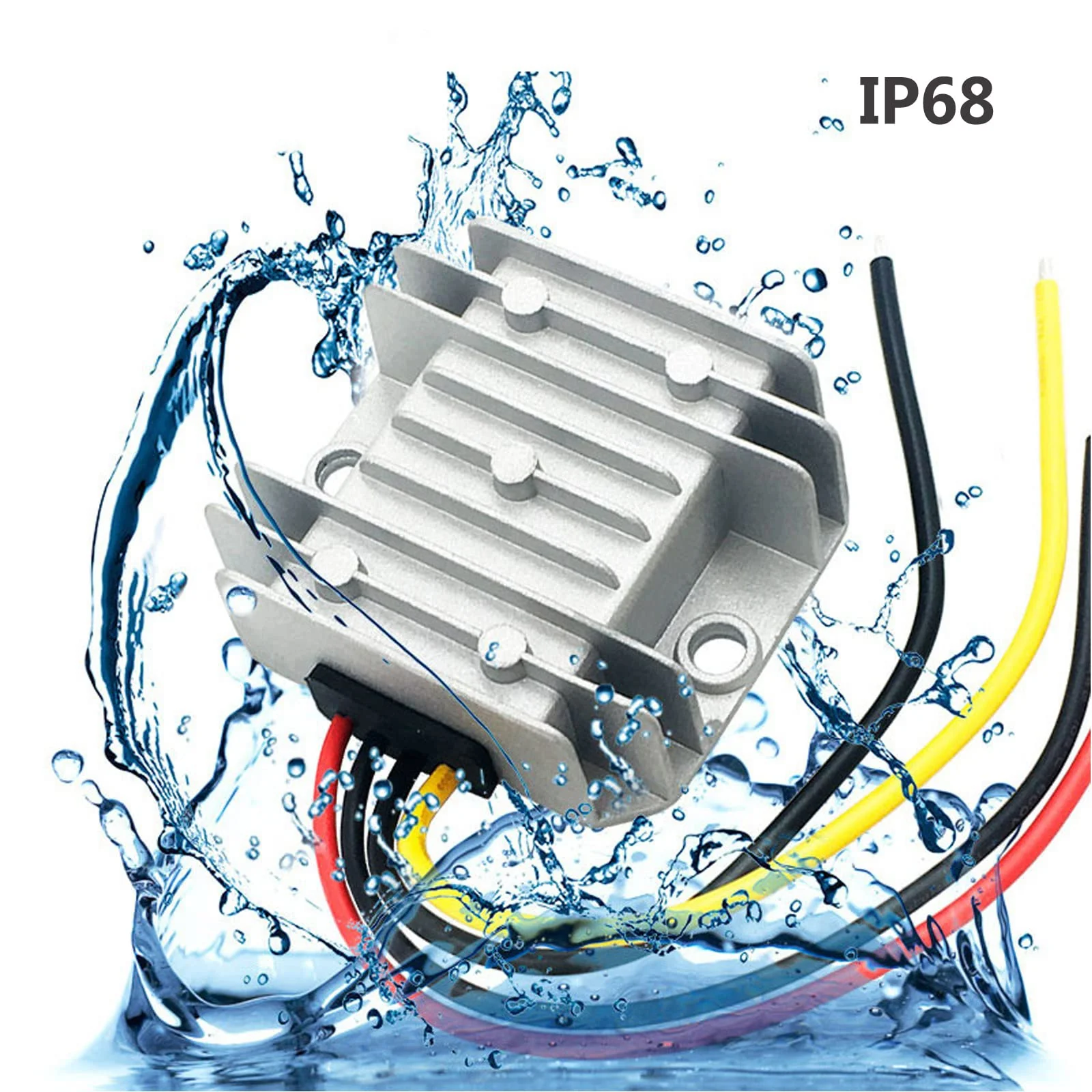 Voltage Converter 36V 48V to 12V 10A 120W DC-DC Converter 20-60V to 12V Stepdown Converter IP68 Waterproof Car Power Converter Stepdown Converter Power Supply Module 36/48V to 12V 10A - Image 6
