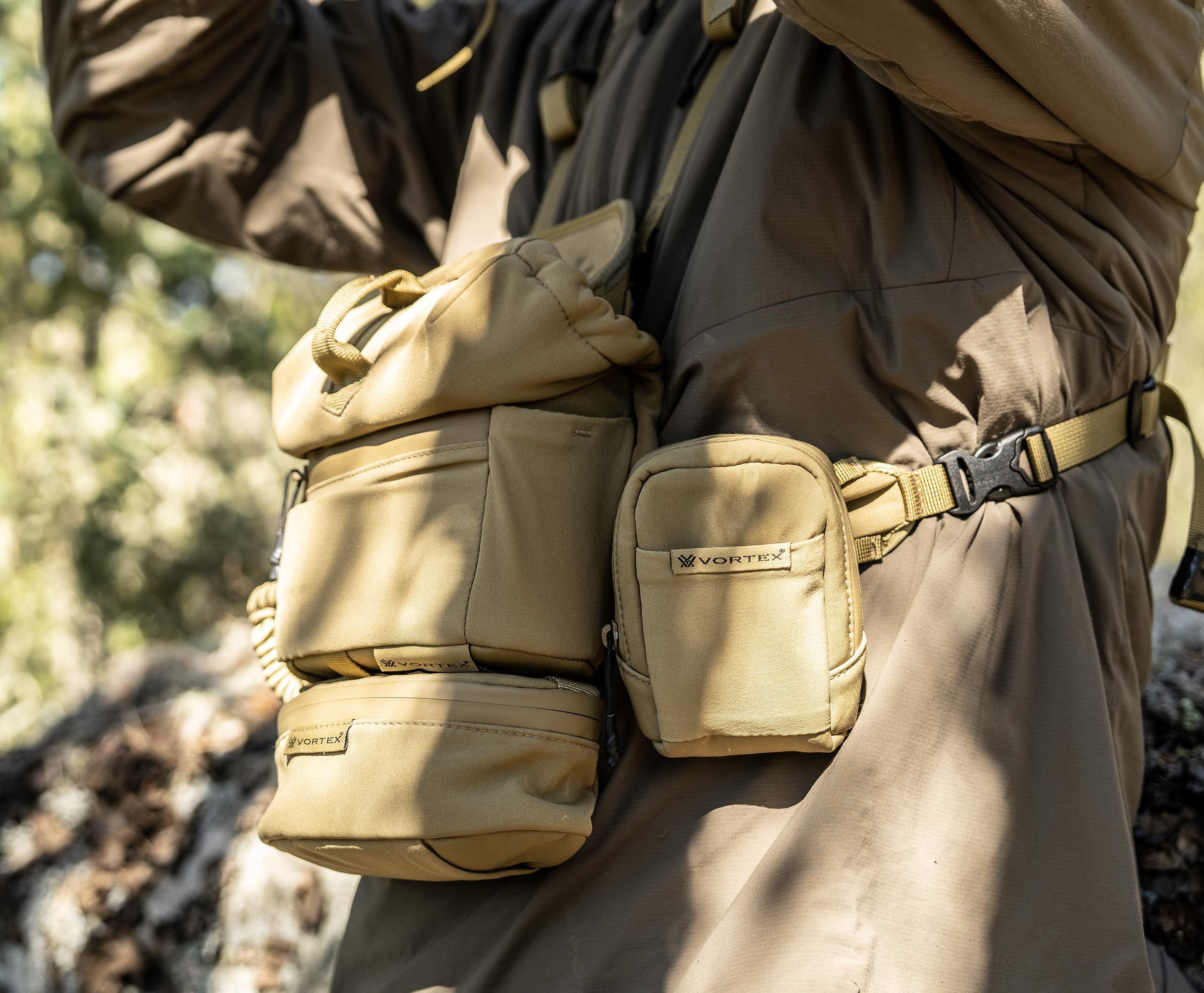 Vortex Optics GlassPak Pro Binocular Harness Small Zipper Pouch Attachment - Image 6