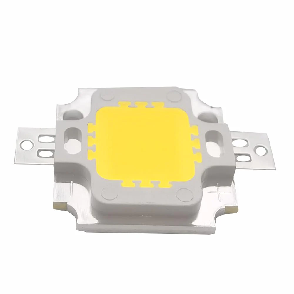 Vrabocry Pack of 2 10W High Power LED Chip Green 520nm-525nm 900mA DC 9V-11V 10W SMD COB Light Emitter Components Diode 10W Bulb Lamp Beads DIY Lighting Green 520 Nm - Image 4