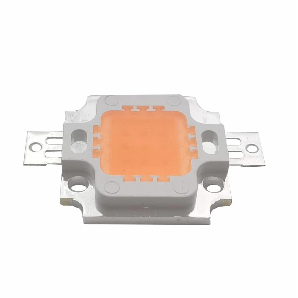 Vrabocry Pack of 2 10W High Power LED Chip Green 520nm-525nm 900mA DC 9V-11V 10W SMD COB Light Emitter Components Diode 10W Bulb Lamp Beads DIY Lighting Green 520 Nm - Image 6