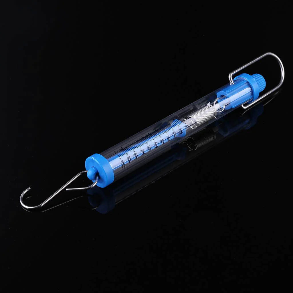 vsilay Labs Newton Force Meter Spring Scale Scale Labeled Transparent Spring Balance Suitable for Scientific 2.5N/10N 10n - Image 5