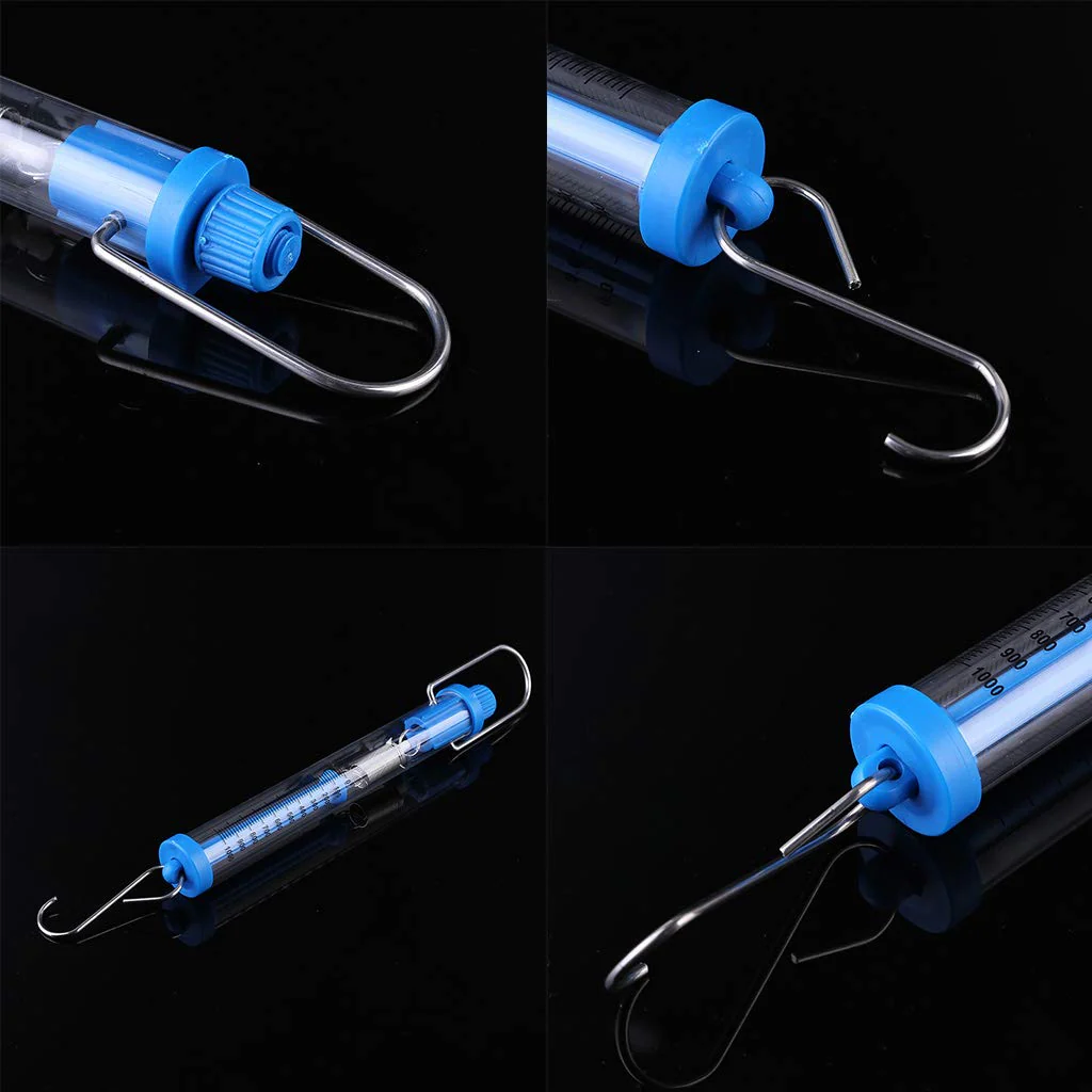 vsilay Labs Newton Force Meter Spring Scale Scale Labeled Transparent Spring Balance Suitable for Scientific 2.5N/10N 10n - Image 7