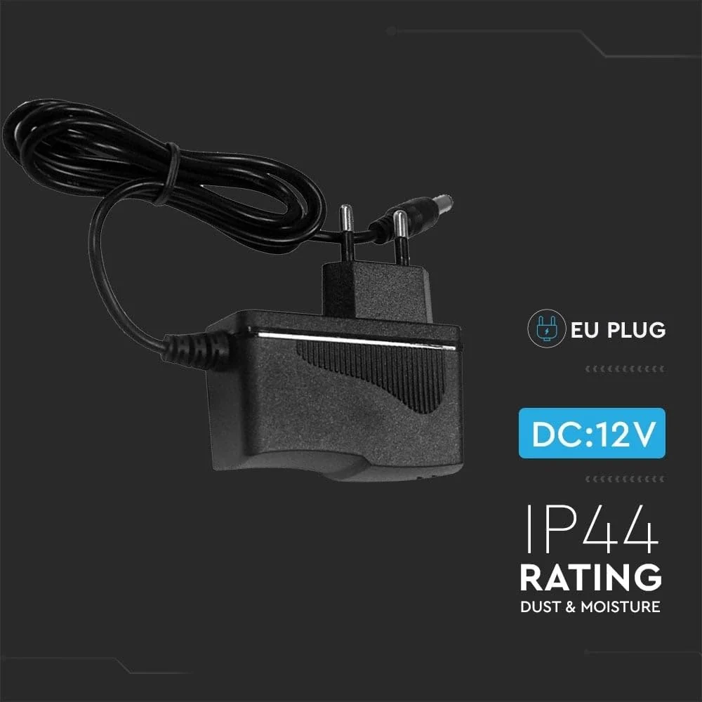 VT-23019 18W LED Plastic Power Supply 12V 1.5A IP44 - Image 2