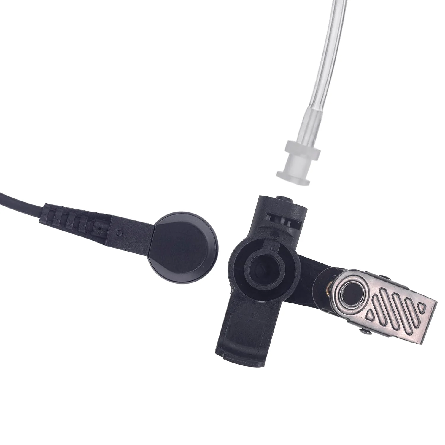 VX-261 Earpiece with Mic for Motorola Vertex Standard Radio EVX-261 VX-231 EVX-531 EVX-534 VX-180 VX-298 VX-350 VX-351 Covert Acoustic Tube Headset with One Pair Medium Earmolds,2 Pack - Image 5