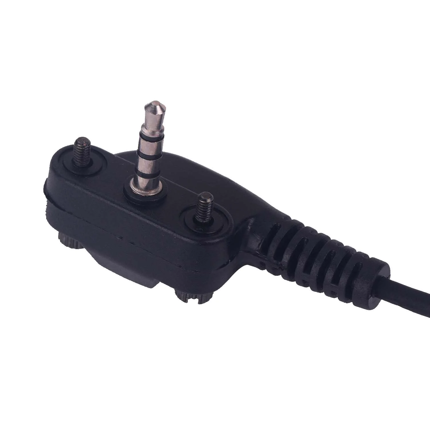 VX-261 Earpiece with Mic for Motorola Vertex Standard Radio EVX-261 VX-231 EVX-531 EVX-534 VX-180 VX-298 VX-350 VX-351 Covert Acoustic Tube Headset with One Pair Medium Earmolds,2 Pack - Image 7