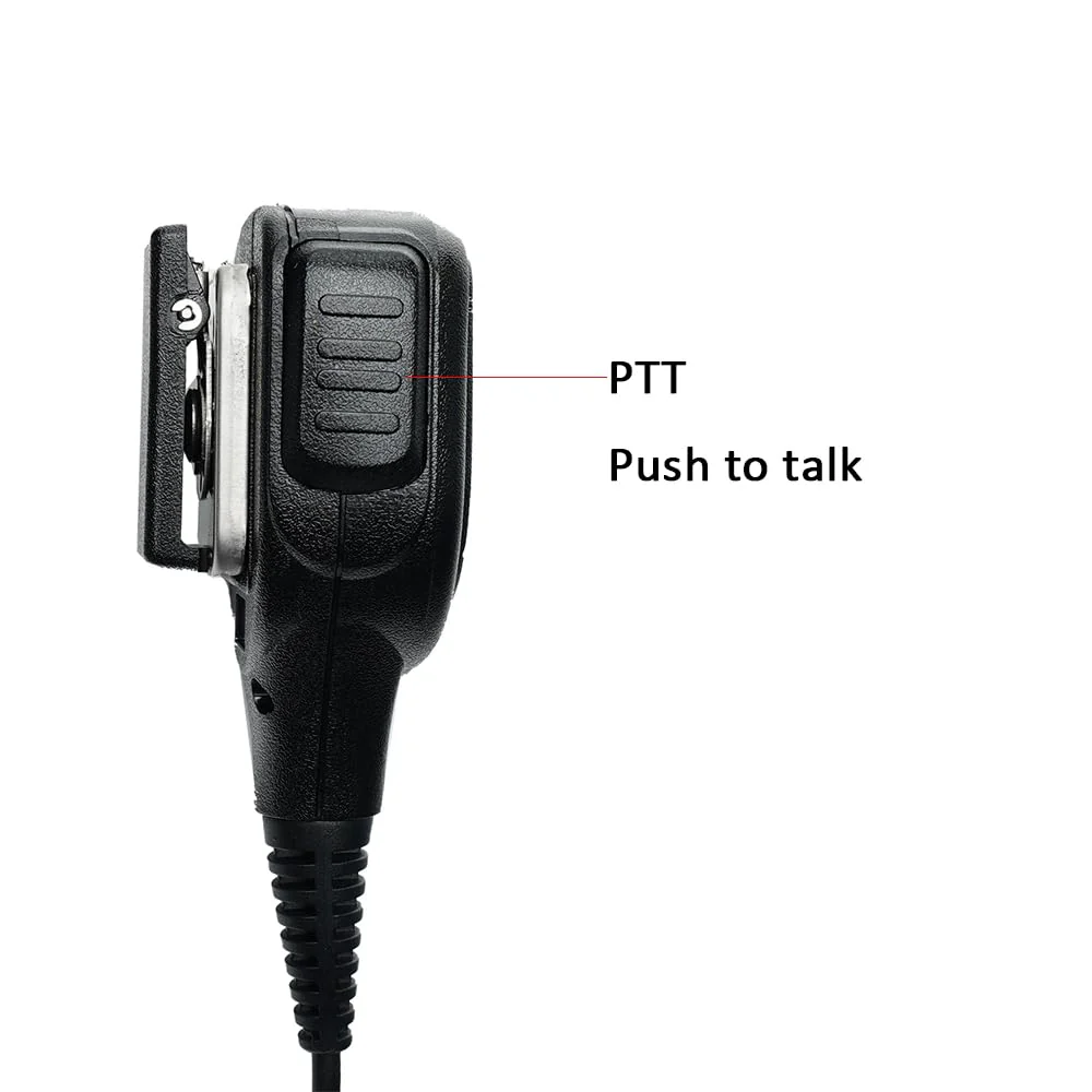 Vx-261 Mic Speaker Mic Shoulder Handheld Microphone with Reinforced Cable for Yaesu Vertex Standard VX-230 VX-231 VX-298 VX-350 VX-351 VX-180 EVX-531 2 Way Radio Walkie Talkie - Image 2