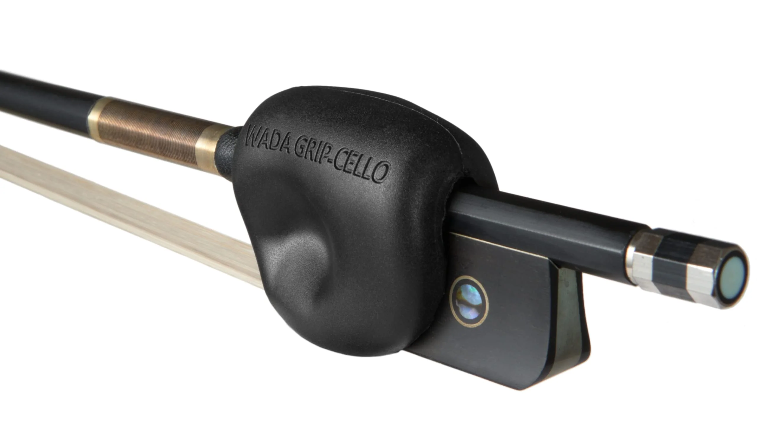 WADA Cello Bow Grip Aid: A Correct Bow Hand without Strain. A Second to Attach to the Bow and Remove. You can Concentrate on your Sound and Music with a Relaxed Hand and Arm from the Beginning. - Image 3