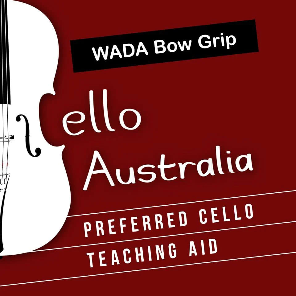 WADA Cello Bow Grip Aid: A Correct Bow Hand without Strain. A Second to Attach to the Bow and Remove. You can Concentrate on your Sound and Music with a Relaxed Hand and Arm from the Beginning. - Image 8