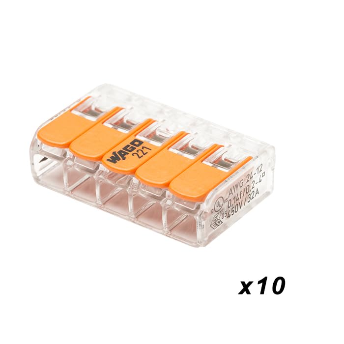 Wago Case 100 Clamps S221 (60 x 2E + 30 x 3E + 10 x 5E) - Image 4