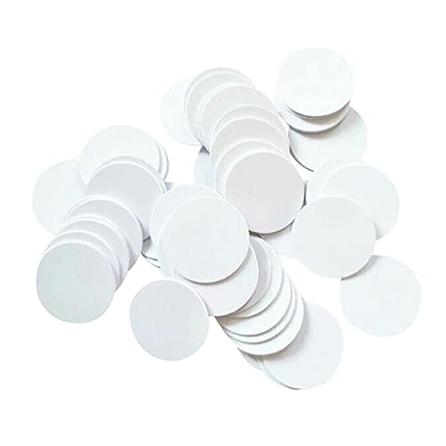 Waizmann.IDeaS 10x RFID Tag 125Khz Coin 25 mm Diameter PVC Transponder Waterproof Self-Adhesive (Not Writeable Only Read) - Image 2