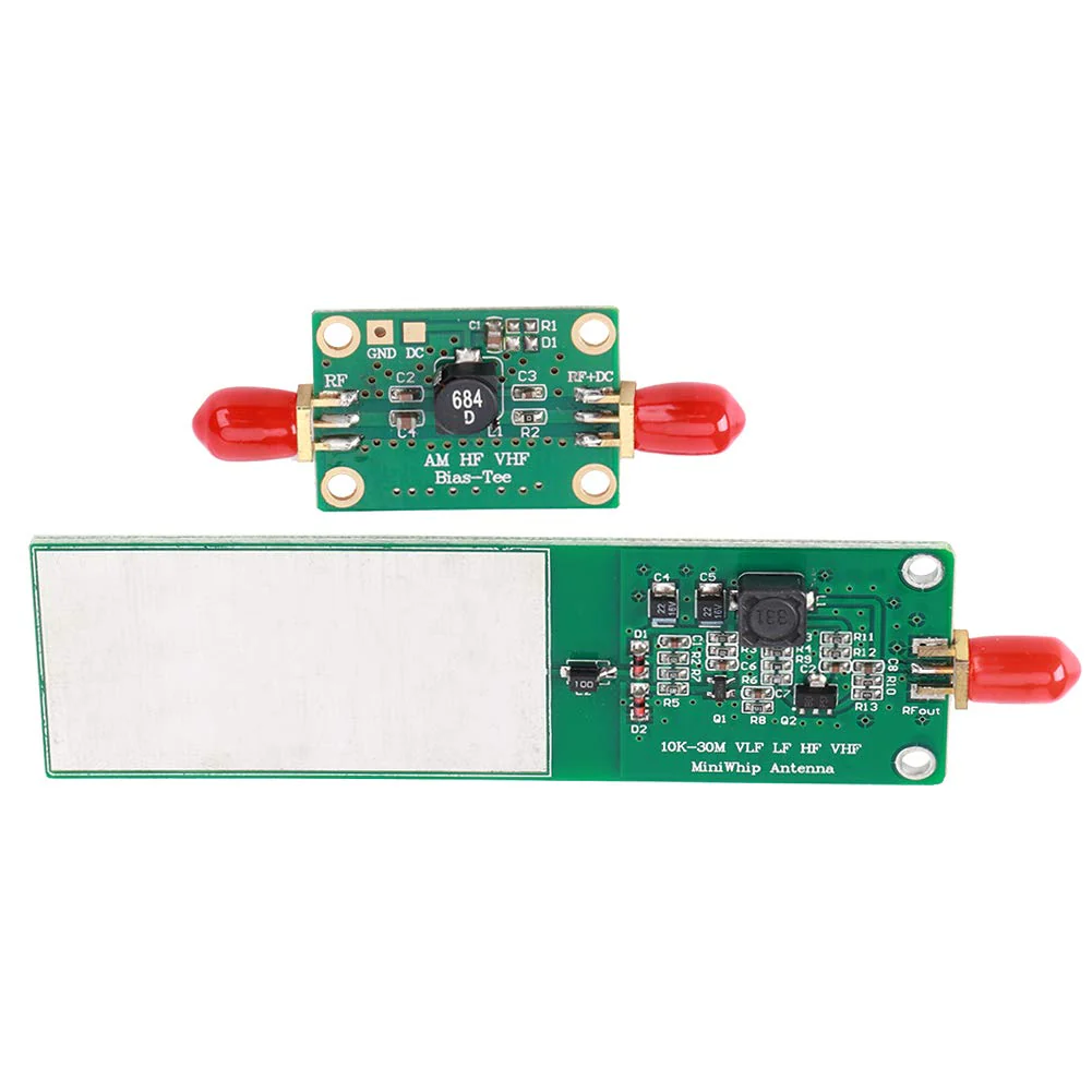 Walfront 10KHz-30MHz Mini Whip Active Antenna 2 Piece RTL SDR Shortwave Radio Receiver SMA Short Cut SDR Antenna System with Female Interface - Image 6