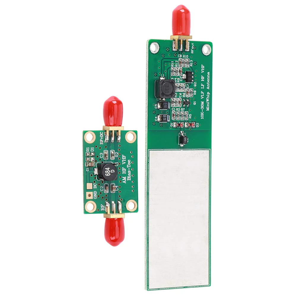 Walfront 10KHz-30MHz Mini Whip Active Antenna 2 Piece RTL SDR Shortwave Radio Receiver SMA Short Cut SDR Antenna System with Female Interface - Image 7