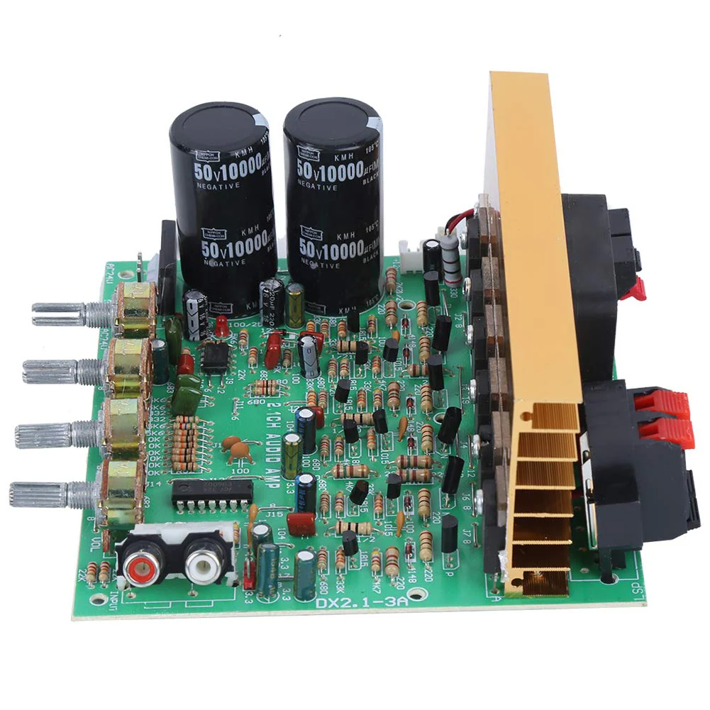 Walfront AC Dual 18-26V 2.1 Channel Subwoofer 300W Power Amplifier Board High Performance Bluetooth Audio Amplifier Board - Image 6