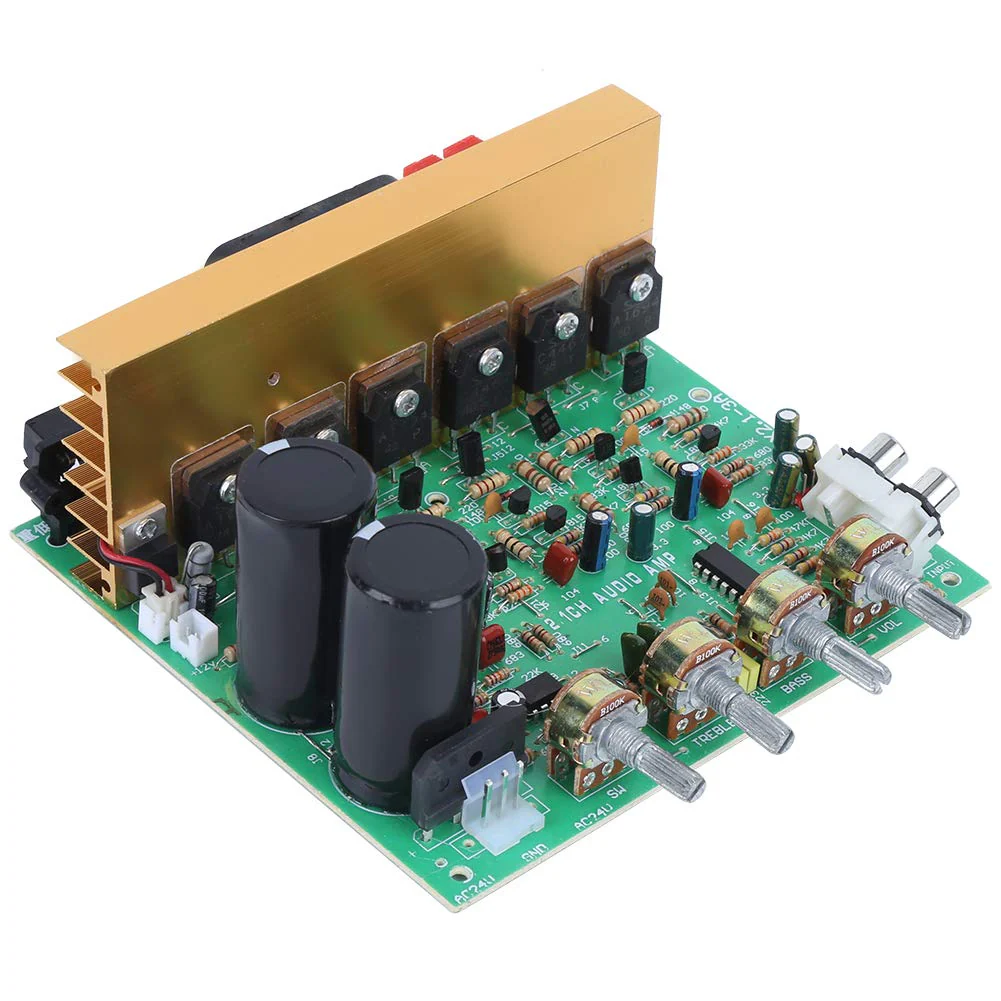 Walfront AC Dual 18-26V 2.1 Channel Subwoofer 300W Power Amplifier Board High Performance Bluetooth Audio Amplifier Board - Image 8