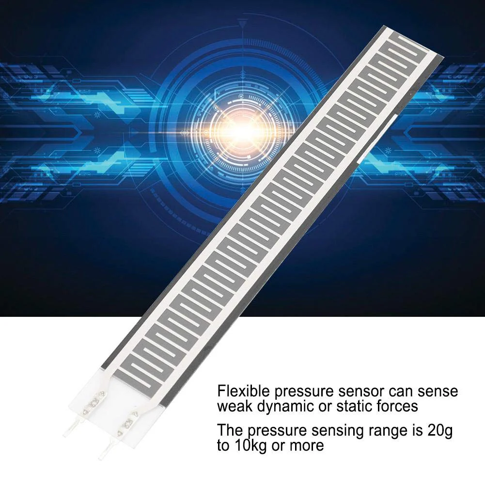 Walfront Pressure Sensor, RP-L-110 Resistive Thin Film Pressure Sensor Flexible Force Sensitive Resistance, 20g~10kg or More - Image 3