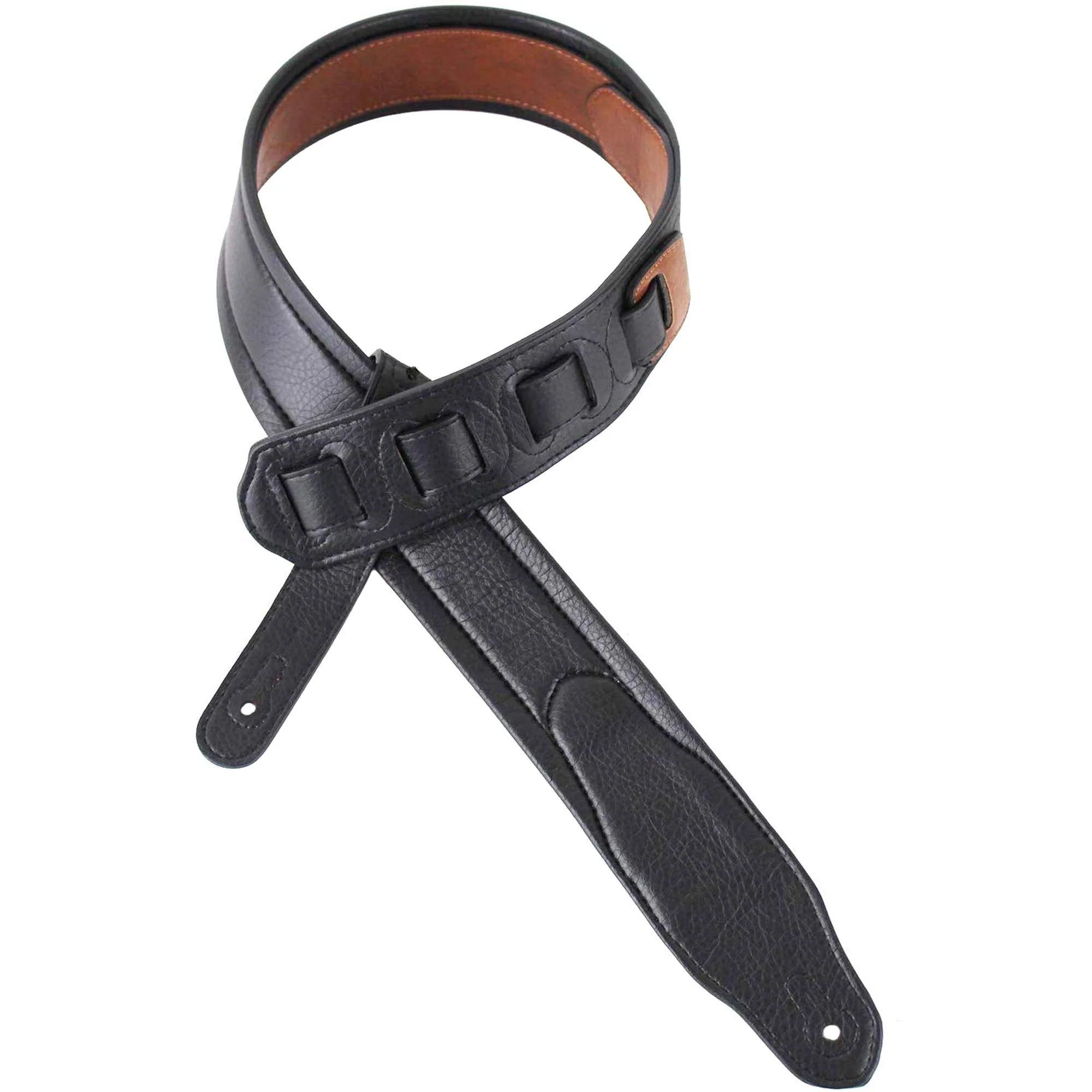 Walker And Williams G-102 Dark London Tan Strap with Padded Glove Leather Back - Image 6