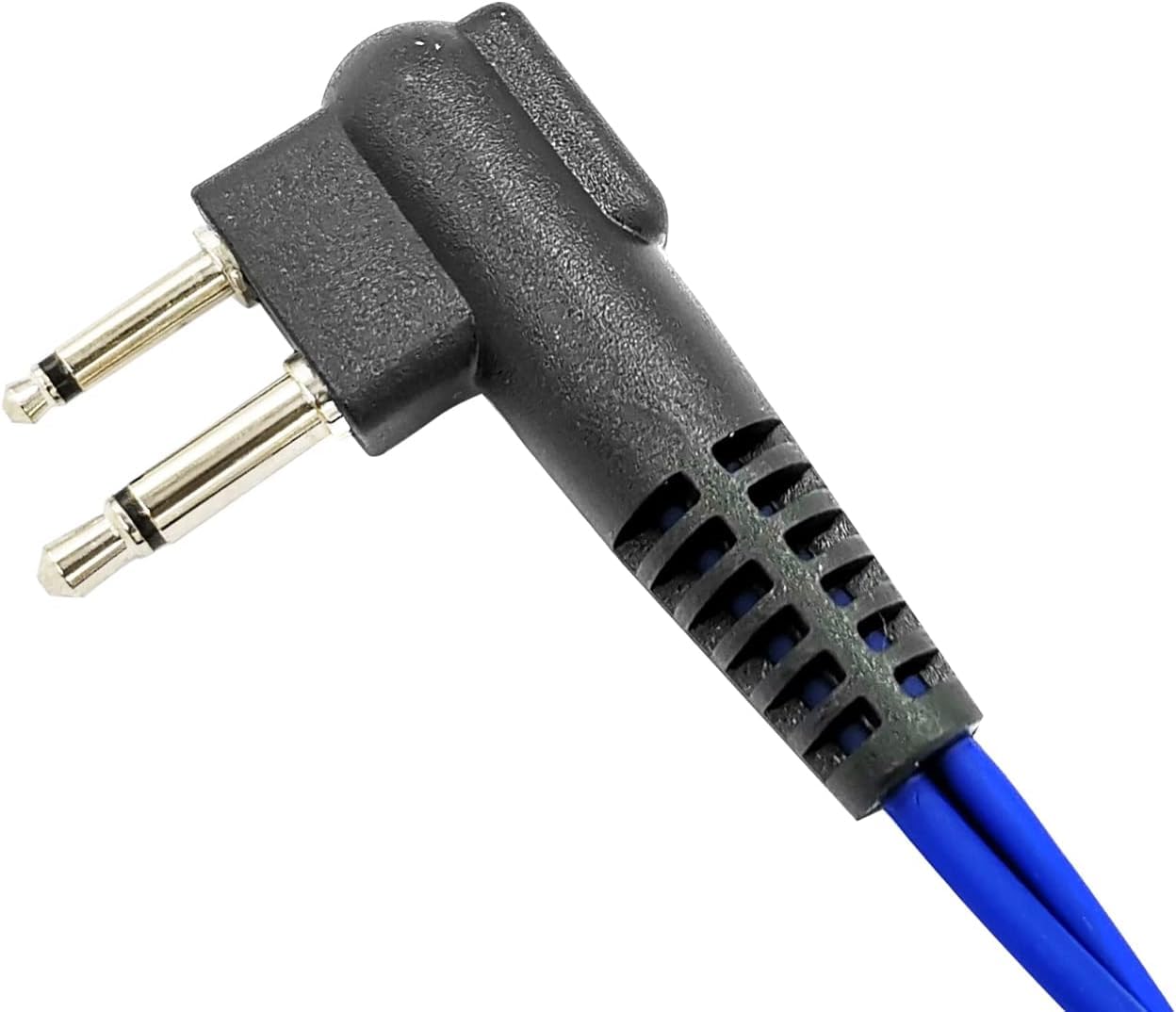 Walkie Talkie Earpiece Acoustic Tube Ear piece Headset with Mic for CP100 CP185 CP200d CLS1110 CLS1410 RDM2070d RDV5100 RDU4100 RDU4160d BPR40 VL50 Radios (Blue) Blue - Image 2