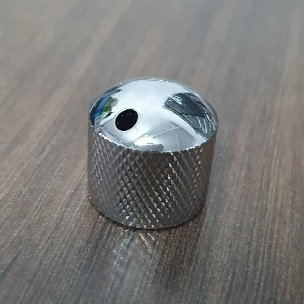Warwick Chrome Knob for Pot Tone Volume Thumb Streamer Corvette Bass Part - Image 3