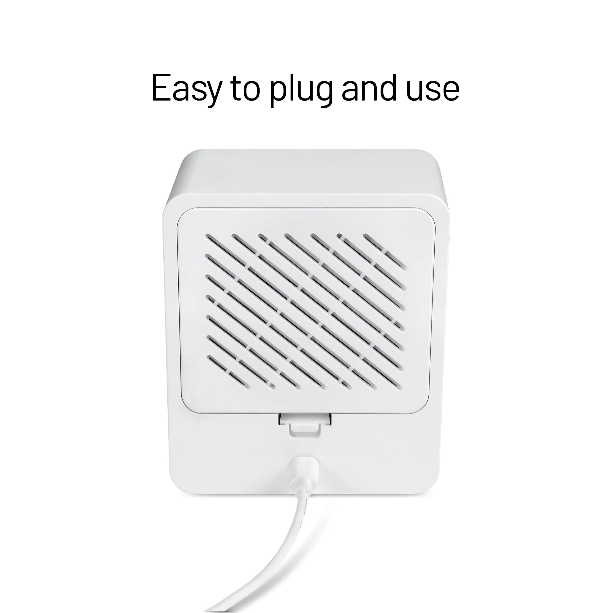 Wasserstein Alarm Clock Camera Case - Compatible with Wyze Cam V4/V3/V3 Pro/OG - Cover for Low-Key Camera Placement (White) (Camera NOT Included) for Wyze Cam - Image 8