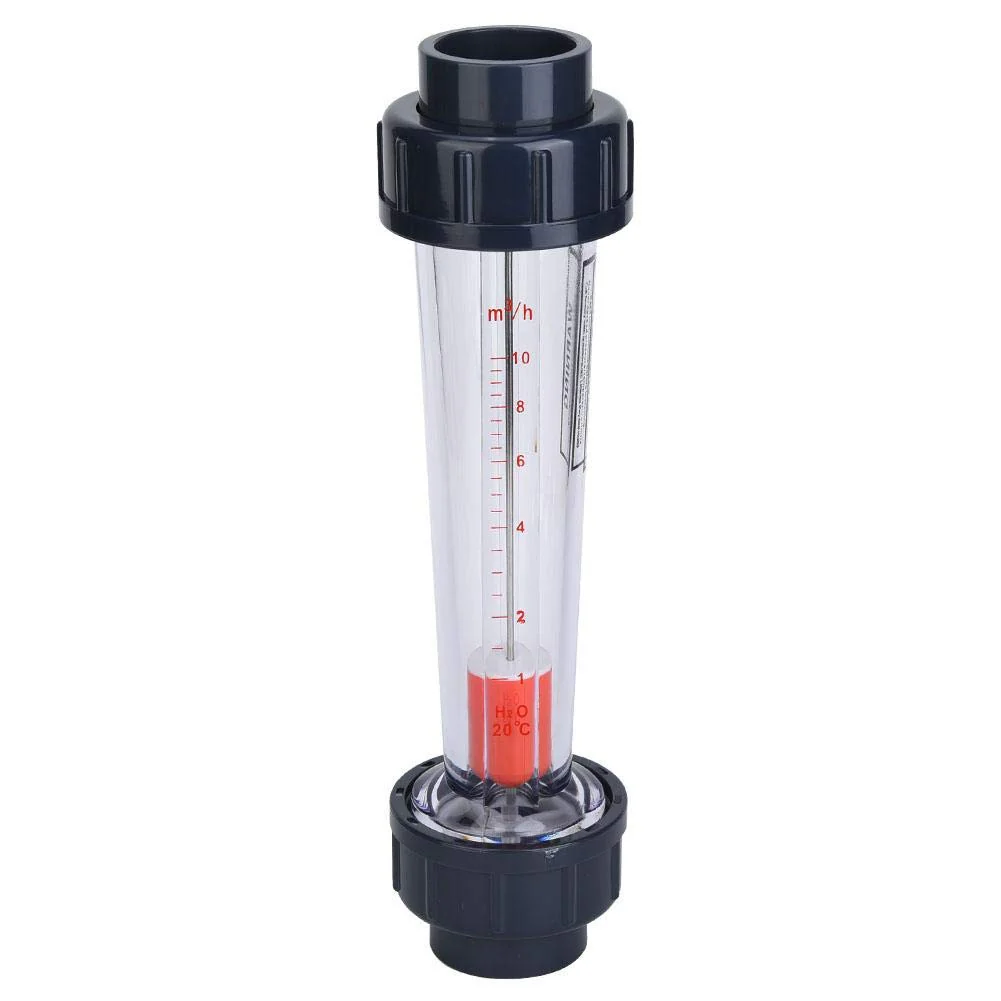 Water Liquid Flow Meter, LZS-32 (D) ABS Plastic Pipe Flowmeter Flowmeter 1-10m³/H, 0.6MPa - Image 2