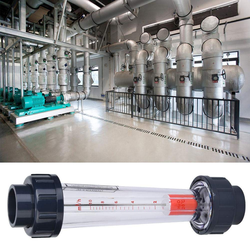 Water Liquid Flow Meter, LZS-32 (D) ABS Plastic Pipe Flowmeter Flowmeter 1-10m³/H, 0.6MPa - Image 4