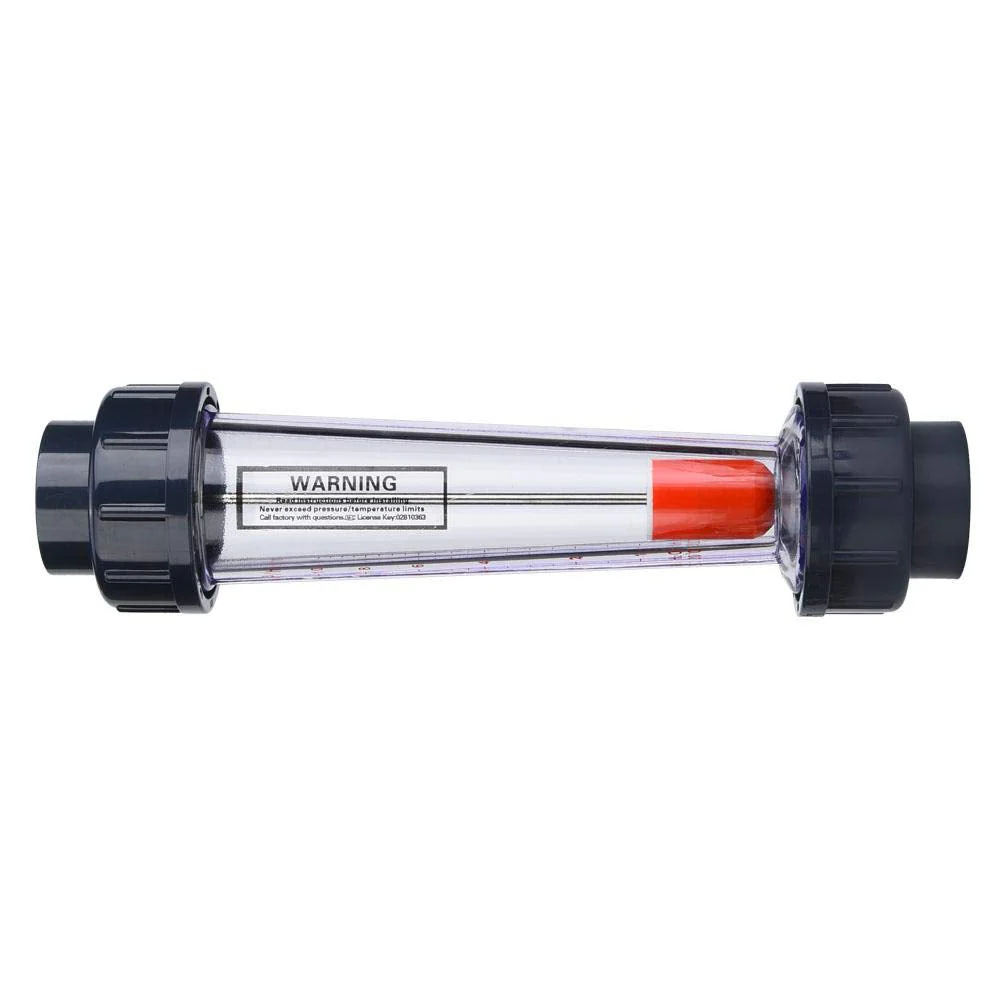 Water Liquid Flow Meter, LZS-32 (D) ABS Plastic Pipe Flowmeter Flowmeter 1-10m³/H, 0.6MPa - Image 5