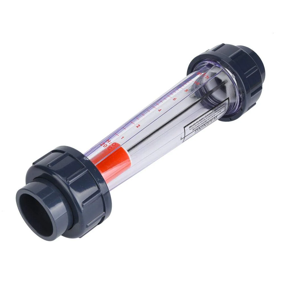 Water Liquid Flow Meter, LZS-32 (D) ABS Plastic Pipe Flowmeter Flowmeter 1-10m³/H, 0.6MPa - Image 6