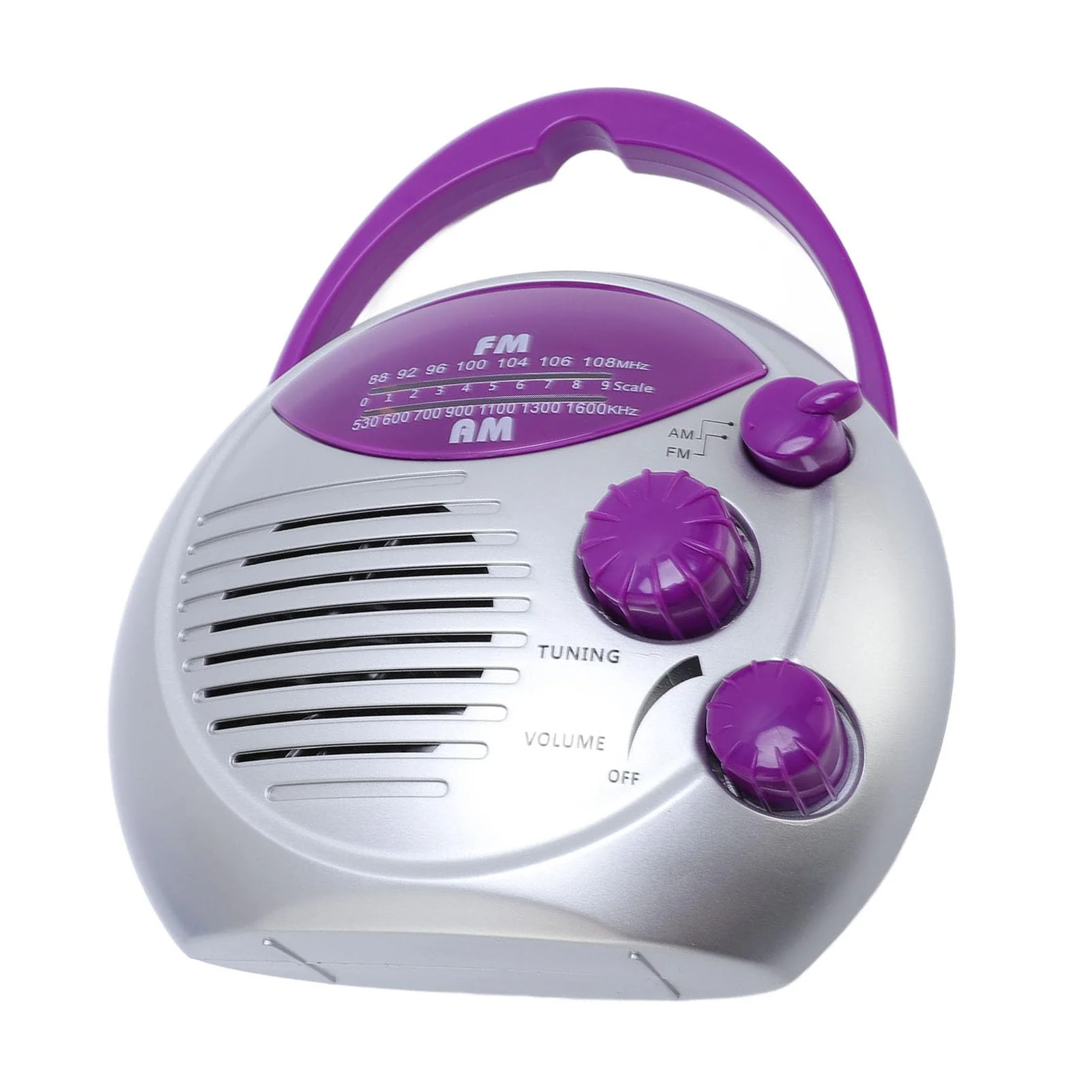 Water Proof Portable Shower Radio Hanging Bathroom AM FM Battery Powered for Kitchen Outdoor - Image 6