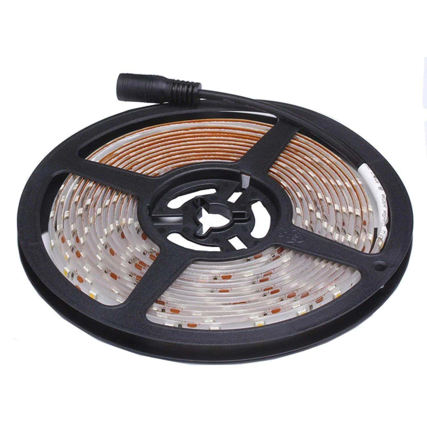Water-resistance IP65, 12V Waterproof Flexible LED Strip Light, 16.4ft/5m Cuttable LED Light Strips, 300 Units 3528 LEDs Lighting String, LED Tape(Green) power adapter not included 1*16.4ft 3528 Green - Image 4