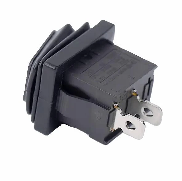 Waterproof IP65 Mini Toggle Switch, Device Switch 250V 6A, 125V 10A AC, KCD1 (6V 9V 12V 24V 125V AC/DC), Black Rectangular 19 x 13 mm, 2 Pole ON/OFF - Image 5