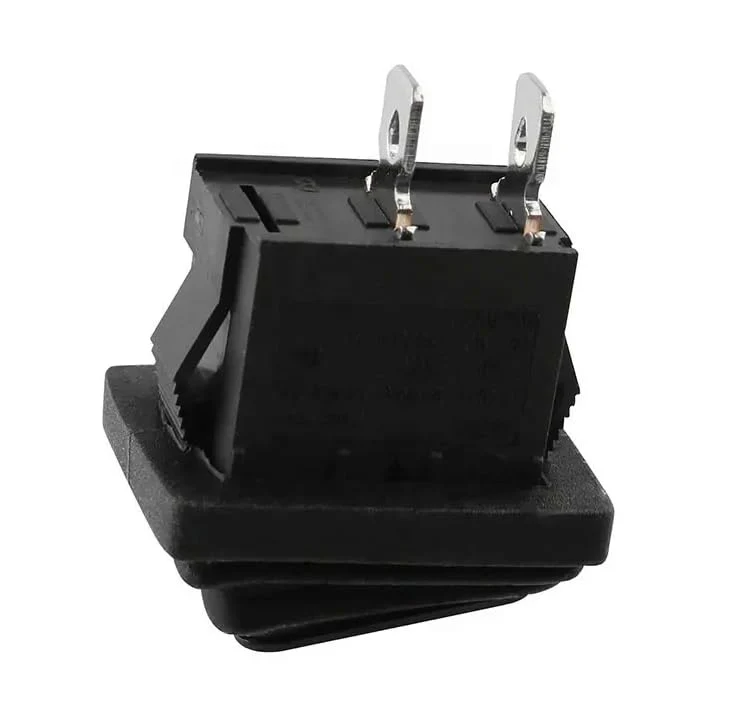 Waterproof IP65 Mini Toggle Switch, Device Switch 250V 6A, 125V 10A AC, KCD1 (6V 9V 12V 24V 125V AC/DC), Black Rectangular 19 x 13 mm, 2 Pole ON/OFF - Image 6