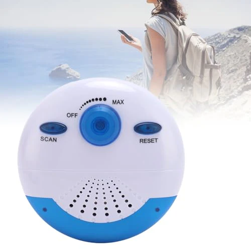 Waterproof Shower Radio, Waterproof Portable FM Radio Speaker with Top Handle, 360 HD Surround Sound Mini Speaker for Bathroom Outdoor Use, Up to 12 Hours of Play - Image 5