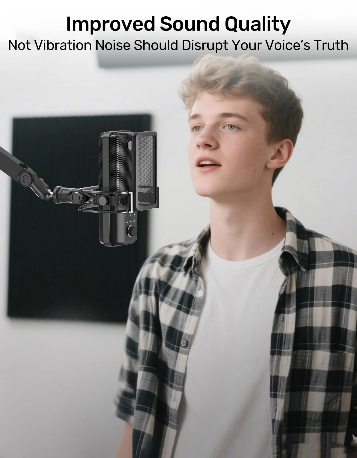 Wave Microphone Shock Mount - Custom Built for Elgato Wave 1/3, Aluminum Frame & Reinforced Suspension for Max Vibration Isolation, Shock Mounts Holder Clip Ideal for Youtubers, Podcasters and Gamers Wave Shock Mount - Image 7