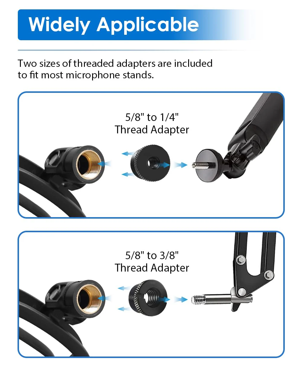 Wave Shock Mount, [Custom Built for Wave Mic] Anti-Vibration Suspension Shock Mount Holder Clip Compatible with Elgato Wave:1 and Wave:3 Microphones - Image 6