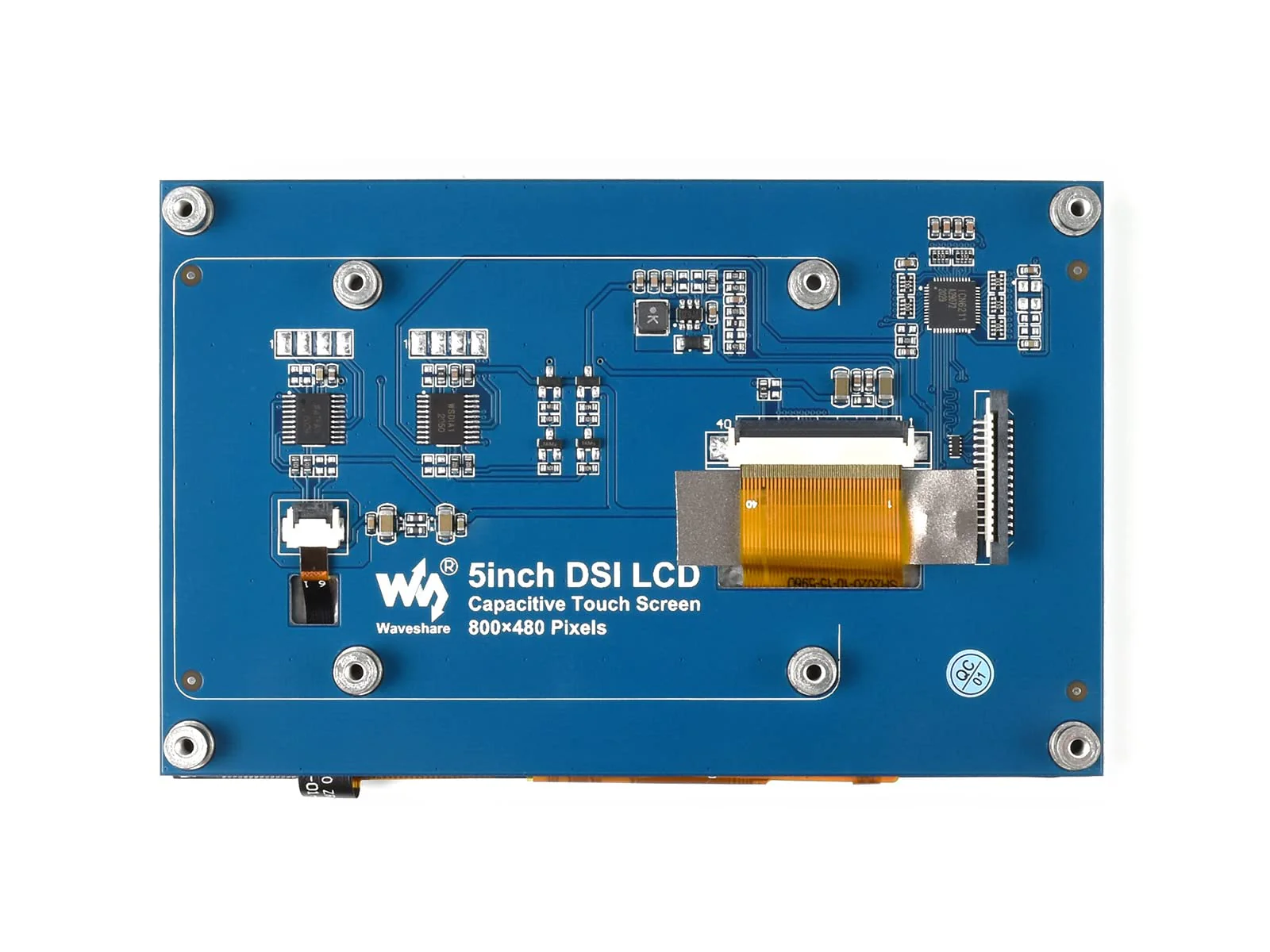 waveshare 4.3inch Capacitive Touch Display Compatible with Raspberry Pi 5/4B/3B+/3A+/3B/2B/B+/A+/CM3/3+/4 800×480 Resolution IPS Wide Angle MIPI DSI Interface 4.3inch DSI LCD - Image 8