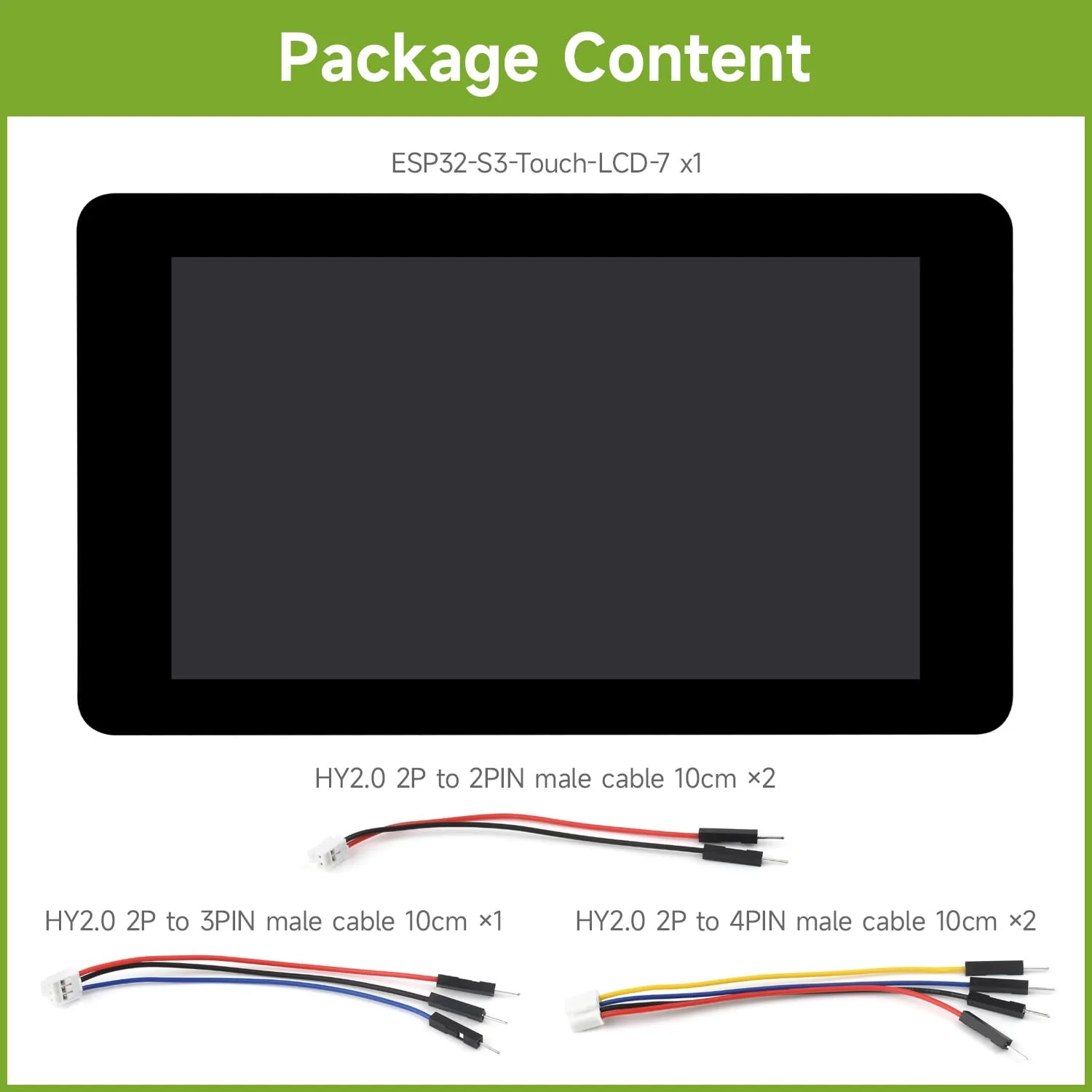 Waveshare ESP32-S3 7inch Capacitive Touch LCD Development Board, ESP32 with Display, 800×480, 5-Point Touch, Up to 240MHz Frequency, Supports WiFi & Bluetooth, with Onboard Antenna - Image 2