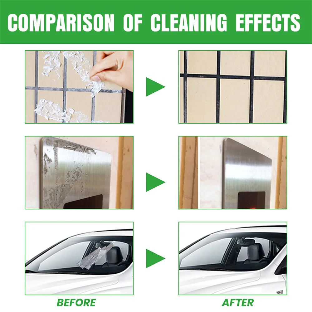 WAWJ® Label Remover, Multi-Purpose Adhesive Remover and Abrasion-Resistant Cleaner with Scraper, Quickly Removes Stubborn Labels, Adhesive Residues and Stickers from All Smooth Surfaces - Image 3