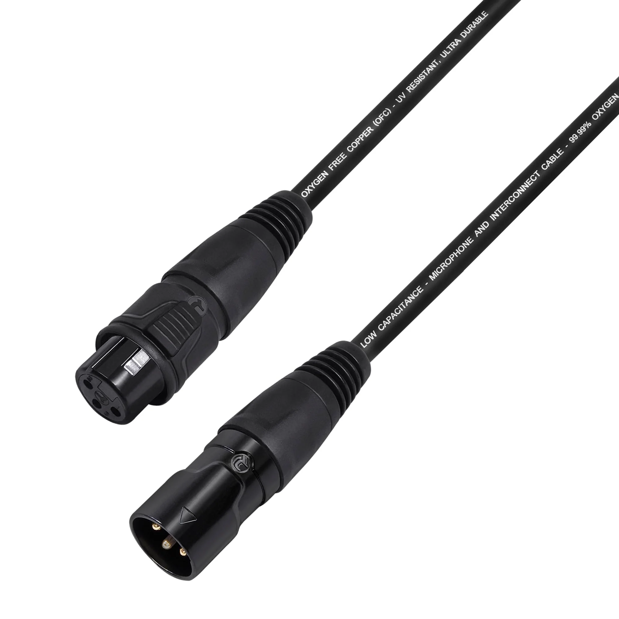 WBC-VALUELINE-2CS (22 AWG) - 4 Units - 6 Foot–Low-Capacitance Shielded Balanced Flexible Microphone, Active-Speaker & Interconnect Cables with Neutrik-Rean IP65 Rated Gold XLR Connectors - Image 4