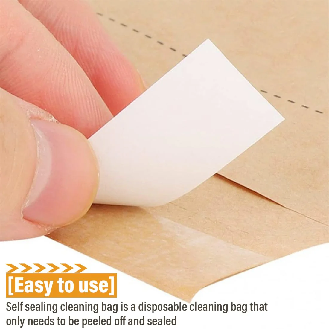 WeddHuis Sterilisation Bags Pack of 50 Self Sealing for Cosmetics and Nail Tools (75 x 150 mm) - Image 3