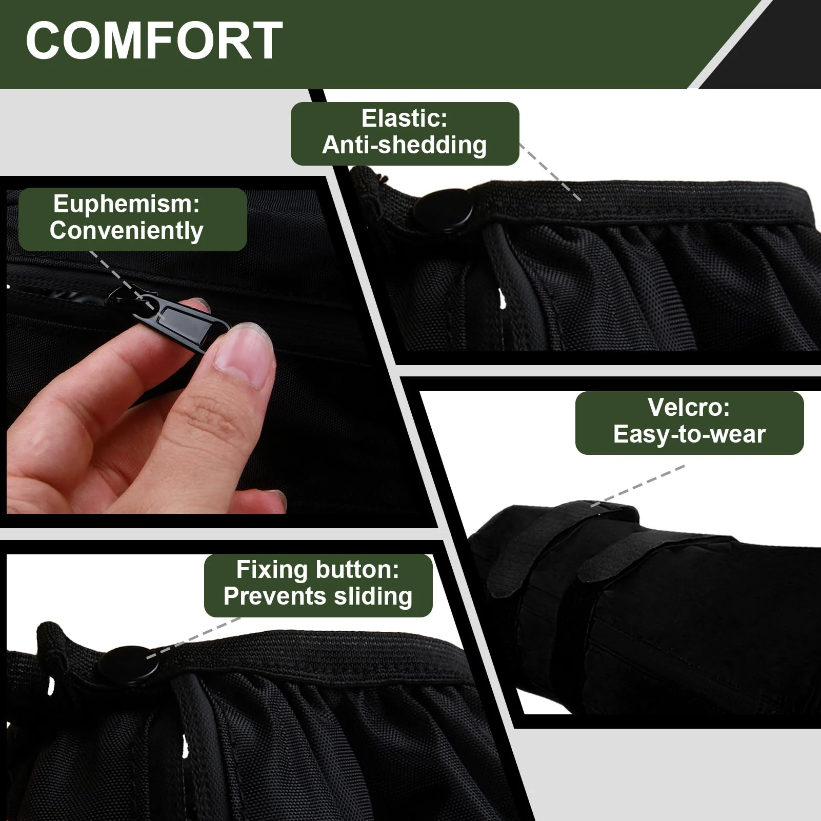 WEESTAAMO Medical Boot Cover Shoe Covers Waterproof Air Cam Walker Fracture Boots Medical Orthopaedic Boots for Foot and Sprained Ankle (M) M - Image 4