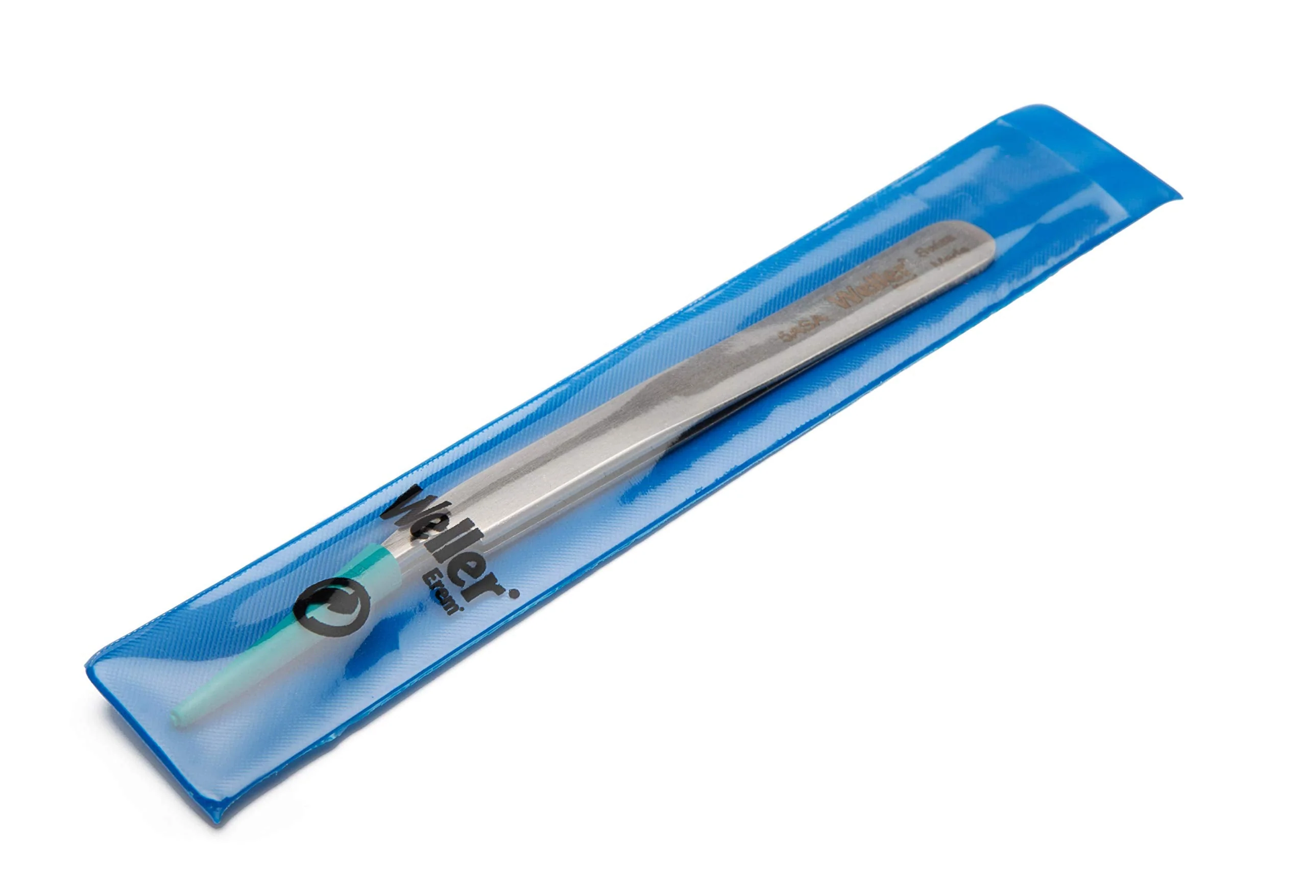 Weller Erem 5ASA Precision Tweezers Slightly Angled 15°, Recessed - Image 5