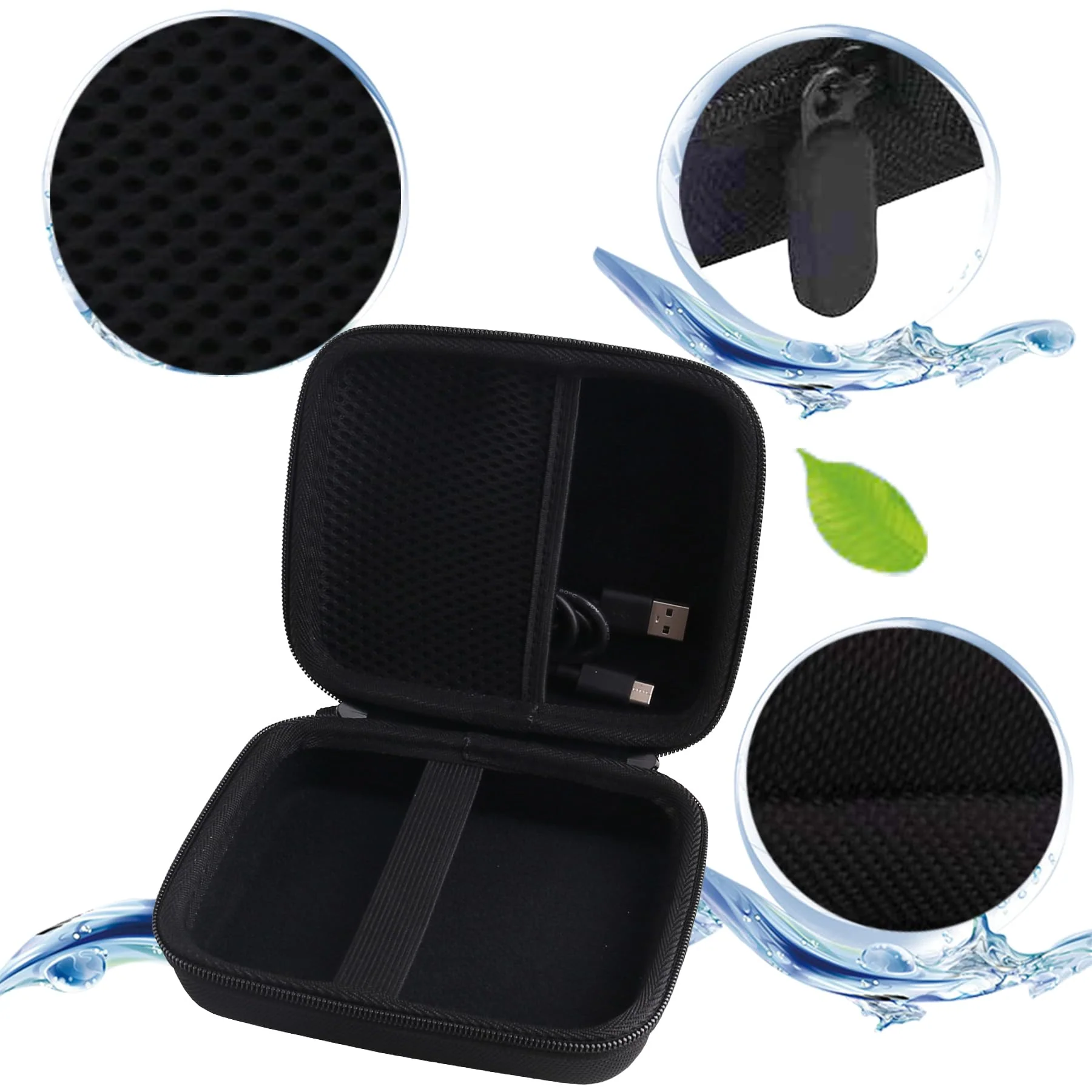 WERJIA Hard Carrying Case Compatible with FiiO CP13 Cassette Player（case only） (Black) black - Image 3