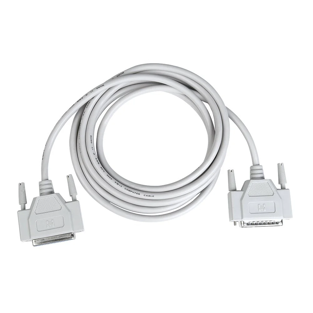 WESAPPINC 8.9 Feet DB25 25 Pin Male to Female Serial Parallel Printer Extension Cable 2.7M (4.60 Feet(1.4M)) 4.60 Feet(1.4M) - Image 2