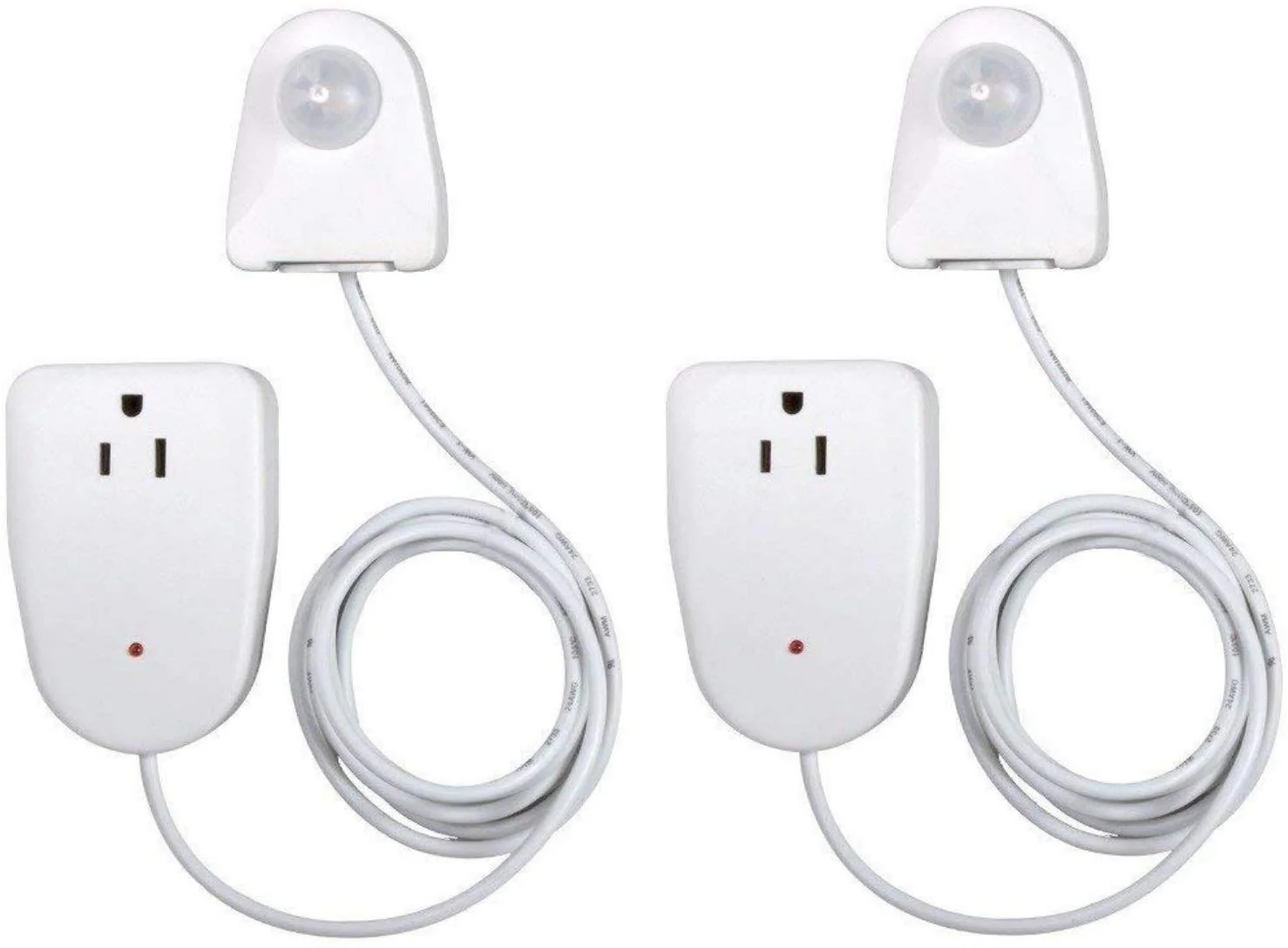 Westek Plug In Motion Sensor Outlet Light Control, 2 Pack - Indoor Motion Sensor Device Activates Lights When Motion is Detected - Ideal for Dark Hallways - 25ft Range, 6 Foot Cord (MLC12BC-4) - Image 8