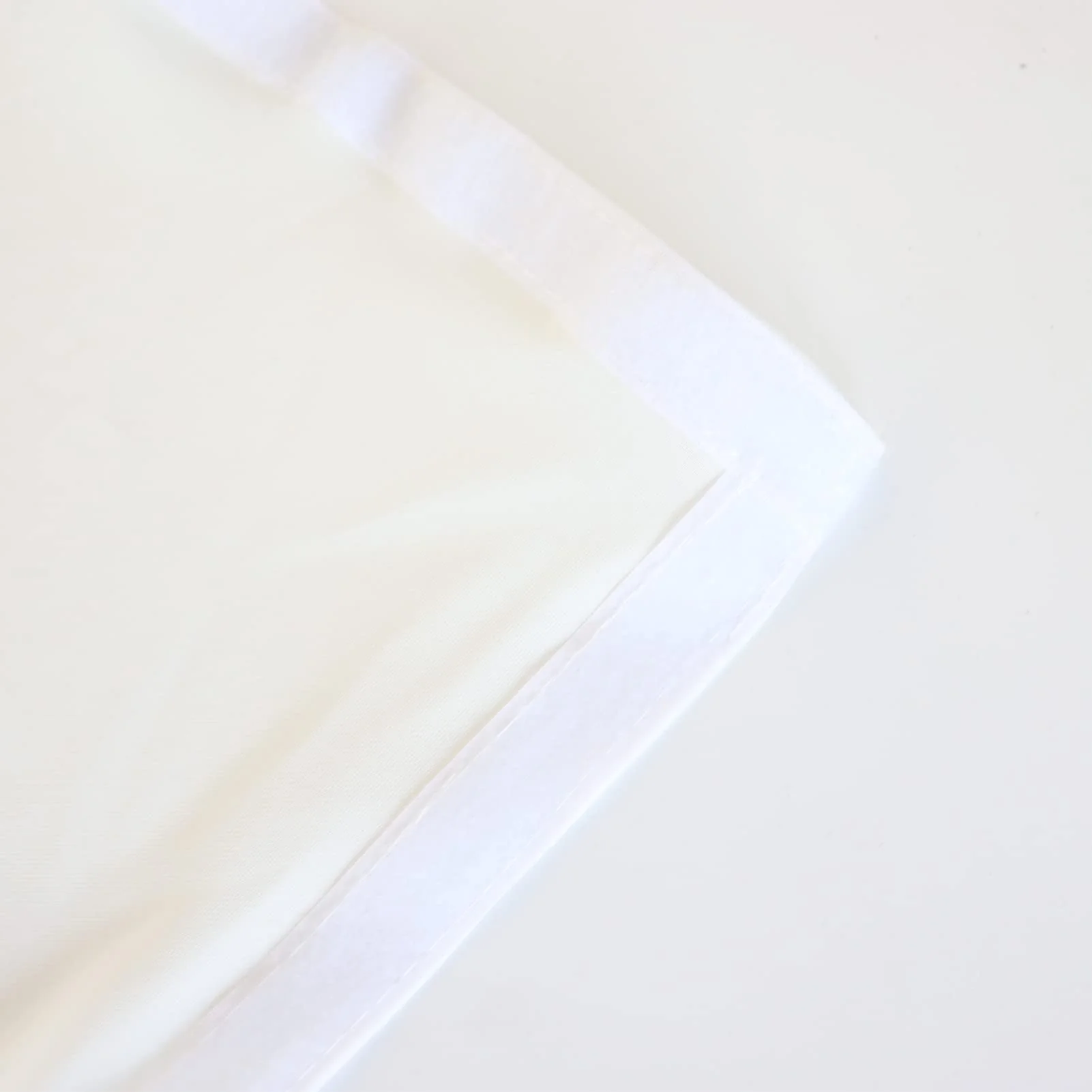 White DJ Facade Scrim DJ Booth Scrim 19.5"x 44.2" w/Small Bag White - Image 8