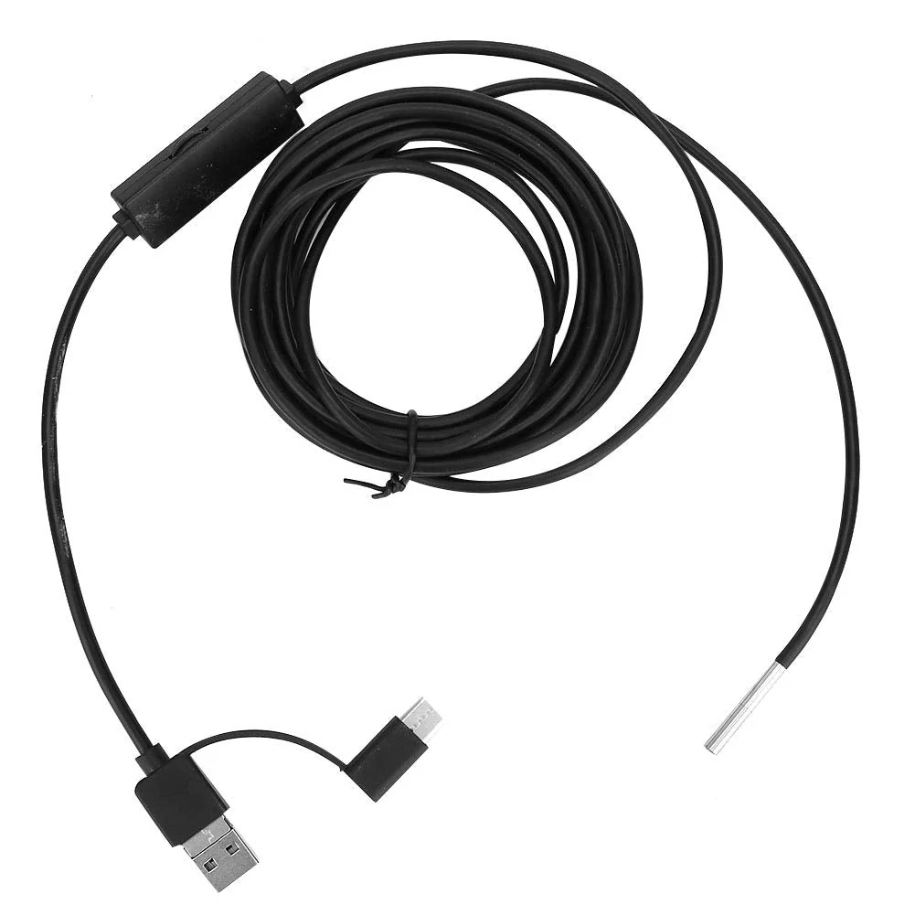 WiFi Endoscope, 3.9mm Waterproof Endoscope, High Resolution Waterproof Endoscope, with a High Resolution Camera with 1280*720.6 Adjustable LED Lights (3.5M) - Image 2