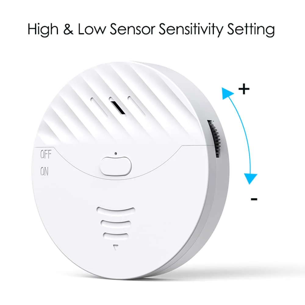 WiFi Window Alarm System, 2 Pack Glass Break Detection with Phone APP, 120dB Smart Alarms with Adjustable Vibration Sensor for Car,Home Security (2PCS) - Image 6