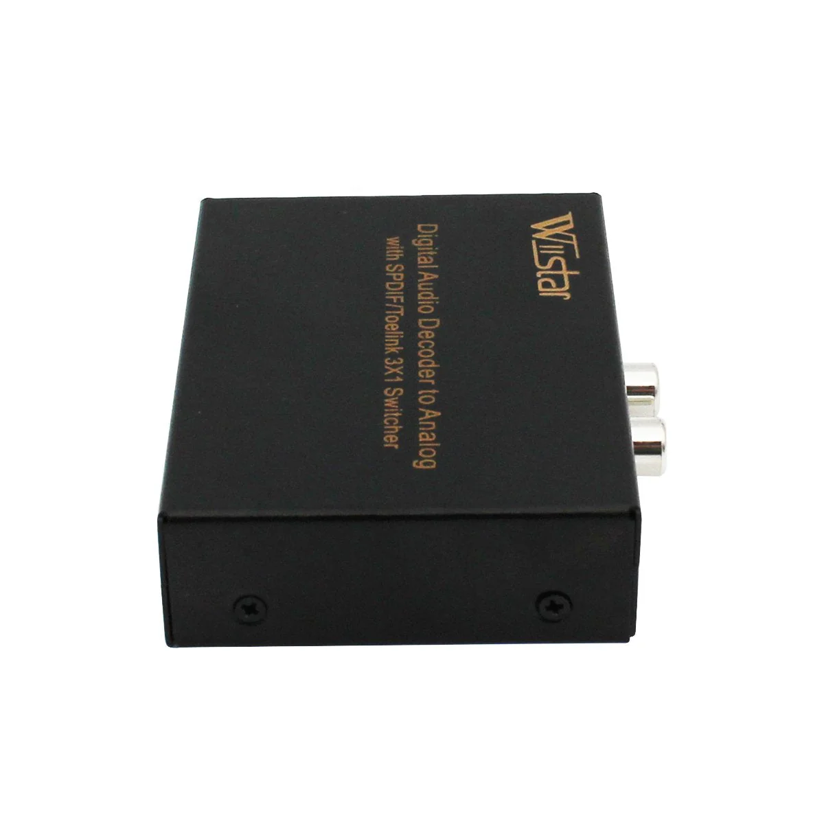 Wiistar Toslink Switch 3x1 Digital Optical Audio Switch 3x1 with Analog RCA and 3.5mm Support 5.1CH 5.1CH/ LPCM2.0/ DTS - Image 4