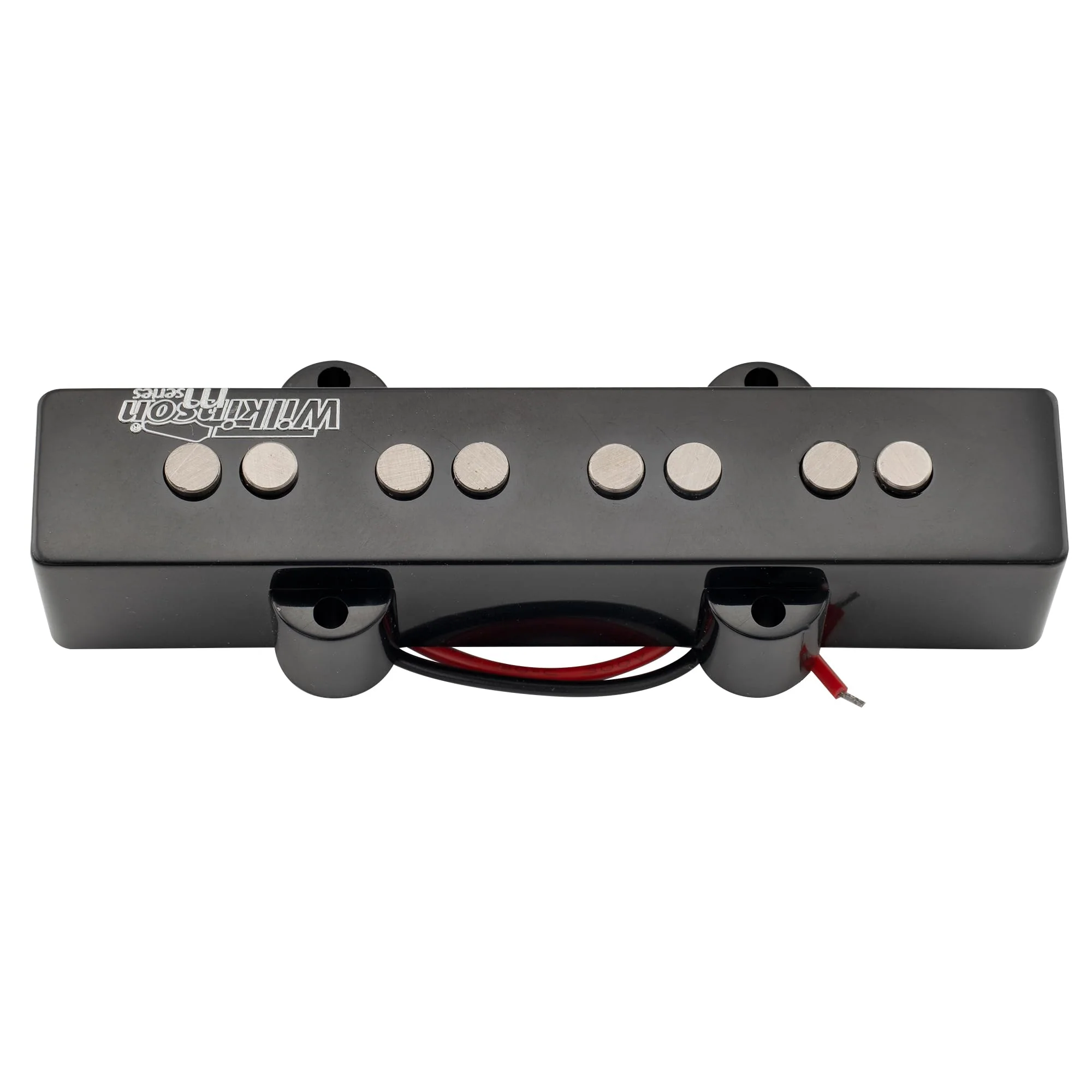 Wilkinson M-series WOJB Variable Gauss Alnico 5 Jazz Bass Bridge Pickup Vintage Tone for 4-string JB Style Electric Bass, Black - Image 5