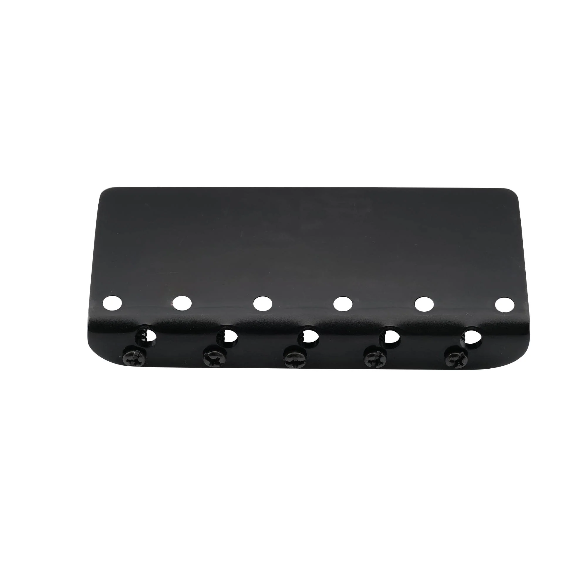 Wilkinson WBBC5 18mm 5-String Bass Bridge Brass Saddles for Precision Jazz Bass, Black - Image 3